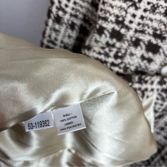 Ann Taylor Coat Plaid Jacket Collared Tweed - Picture 13 of 15